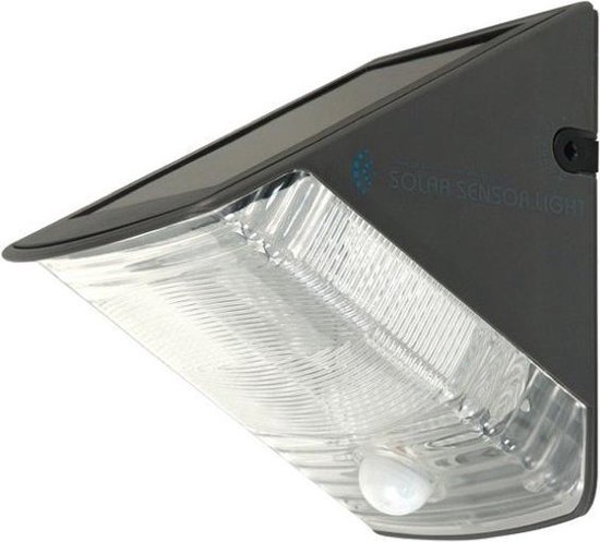 Smartwares 5000.261 Olav wandlamp – Zonne-energie – Bewegingsdetector