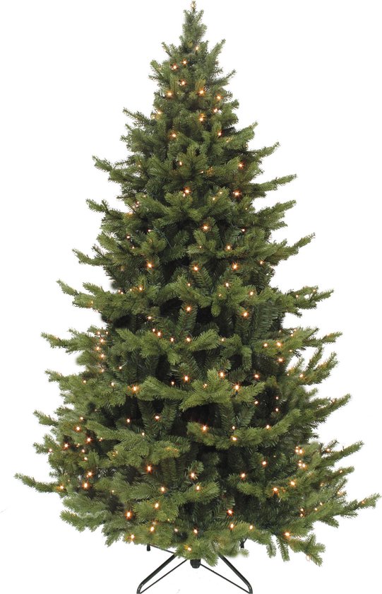 Triumph Tree Sherwood Kunstkerstboom Deluxe met LED verlichting - H155 cm - groen
