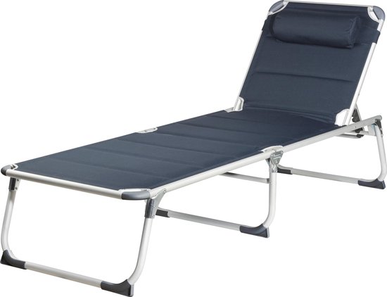 Campart Travel BE-0637 - Ligbed - Blauw
