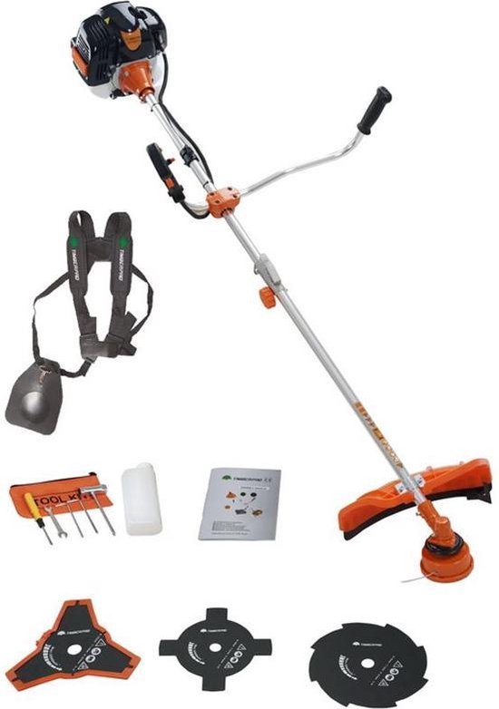 Timberpro Bosmaaier 2-in-1 - benzine - draad en mes -  52 cm³ -  3,0 PK
