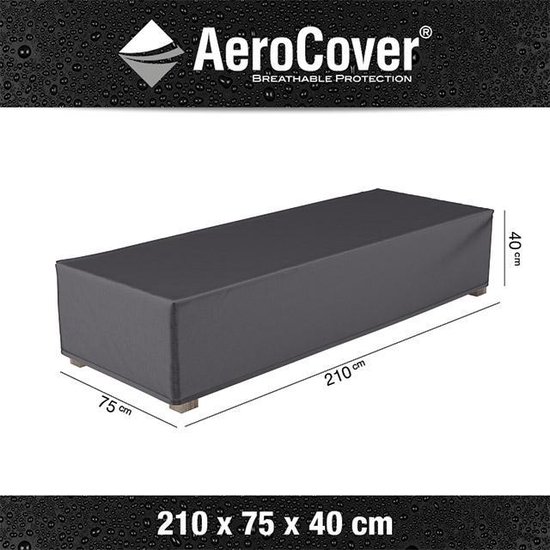 AeroCover ligbedhoes 210x75x40 - antraciet