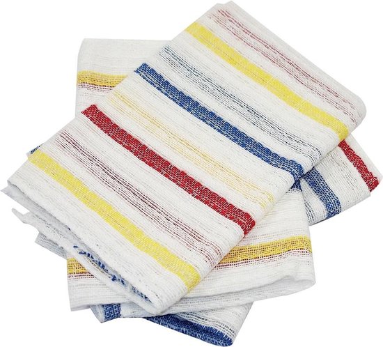 Aqualine vaatdoek formaat 35 x 35 cm pak van 2 stuks