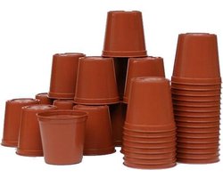 Kweekpotjes rond kunststof - 6 cm
