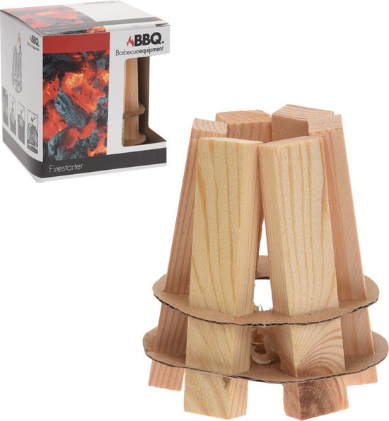 BBQ Classics Houten Aanmaakblokjes voor Barbecues