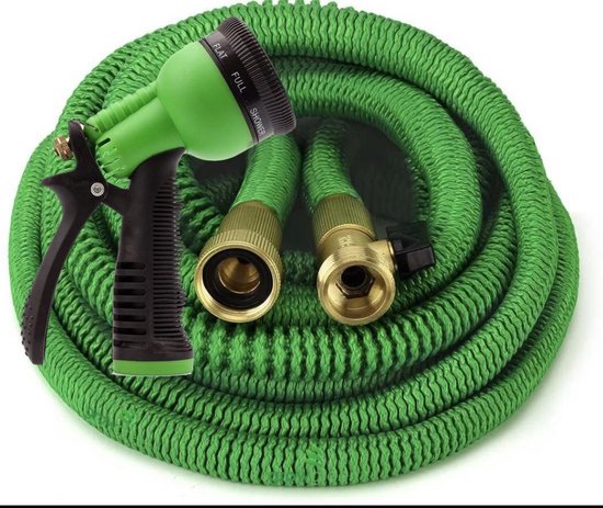 Tuinslang flexibel 15 meter - Sproeier voor tuin