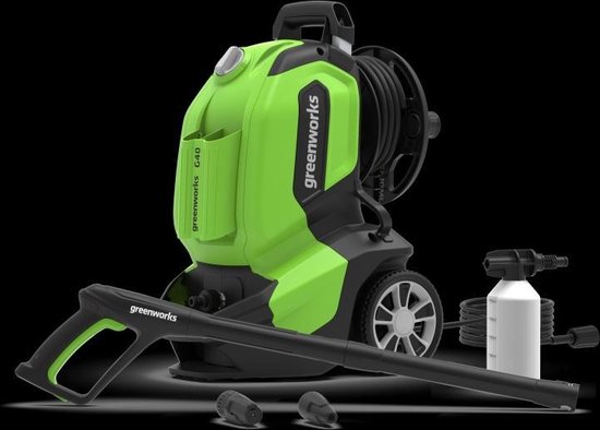 GREENWORKS 230V hogedrukreiniger 135 bar G40