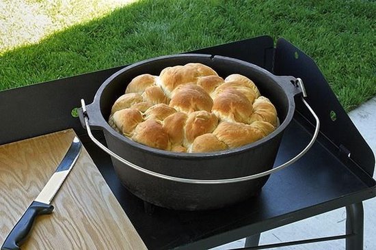 Camp Chef Dutch Oven Deluxe 10inch - Gietijzeren Pan 25cm