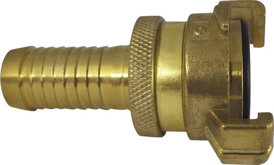 Snelkoppelingen met borgmoer, messing, tule 1, kambreedte 40 mm