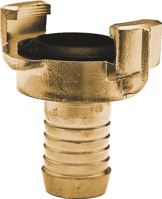 Westfalia Snelkoppeling uit messing, slang stuk 1/2, nok breedte van 40 mm, 2 stuks