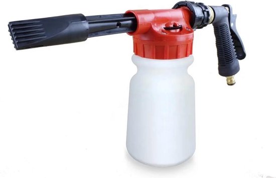 (Auto poets) (Foam gun) (Tuinslang) (Hoge druk) (3 in 1) (Auto wassen) (Auto accessoires) (Wasstraat) (Schuimapparaat voor tuinslang) (Snow foam)