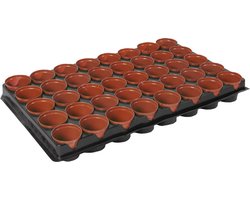 Talen Tools - Zaai-stekpotjes - Rond - 7 cm - 40 stuks
