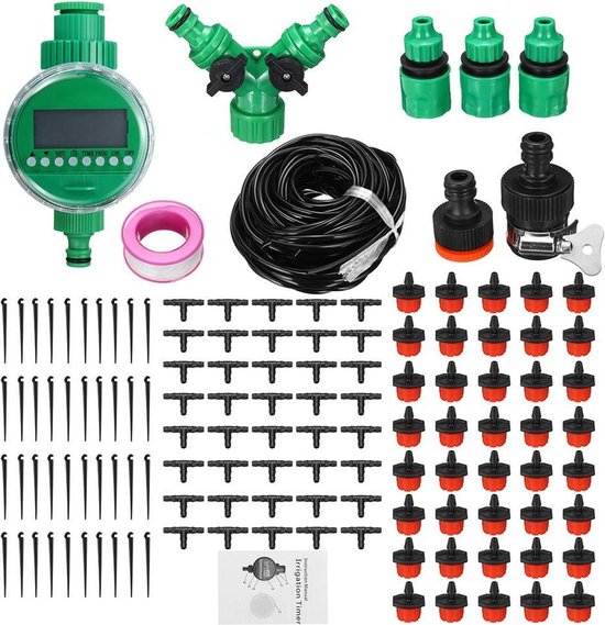 Automatisch bewateringssysteem vijftig meter