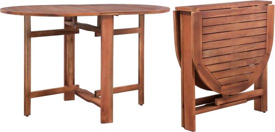 vidaXL Tuintafel 120x70x74 cm massief acaciahout  VDXL_315944