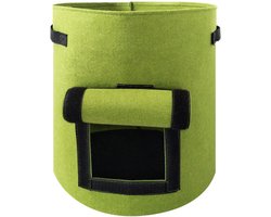 Kweekzak Growbag Grow Bag - Groen - Large - Aardappels, Wortels, Uien , Planten - Groentenzak - Groeizak - Plantenzak