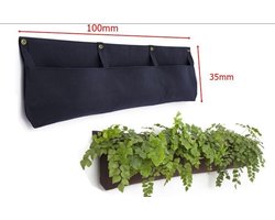 Horizontale plantenzak 1 mtr