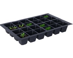 DID Kweekbak - 3x - 3-pack - 24 vakjes - zaaibak - zaaitray - zaadbak