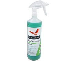 Goldbird Bird Breeder All Clean - Biologisch Afbreekbaar Schoonmaakmiddel Voor Vogelkooien, Kweekbakken, Volières, Mestschuiven,... etc - veilig voor vogels, vogelkwekers en vogelliefhebbers - 1 liter